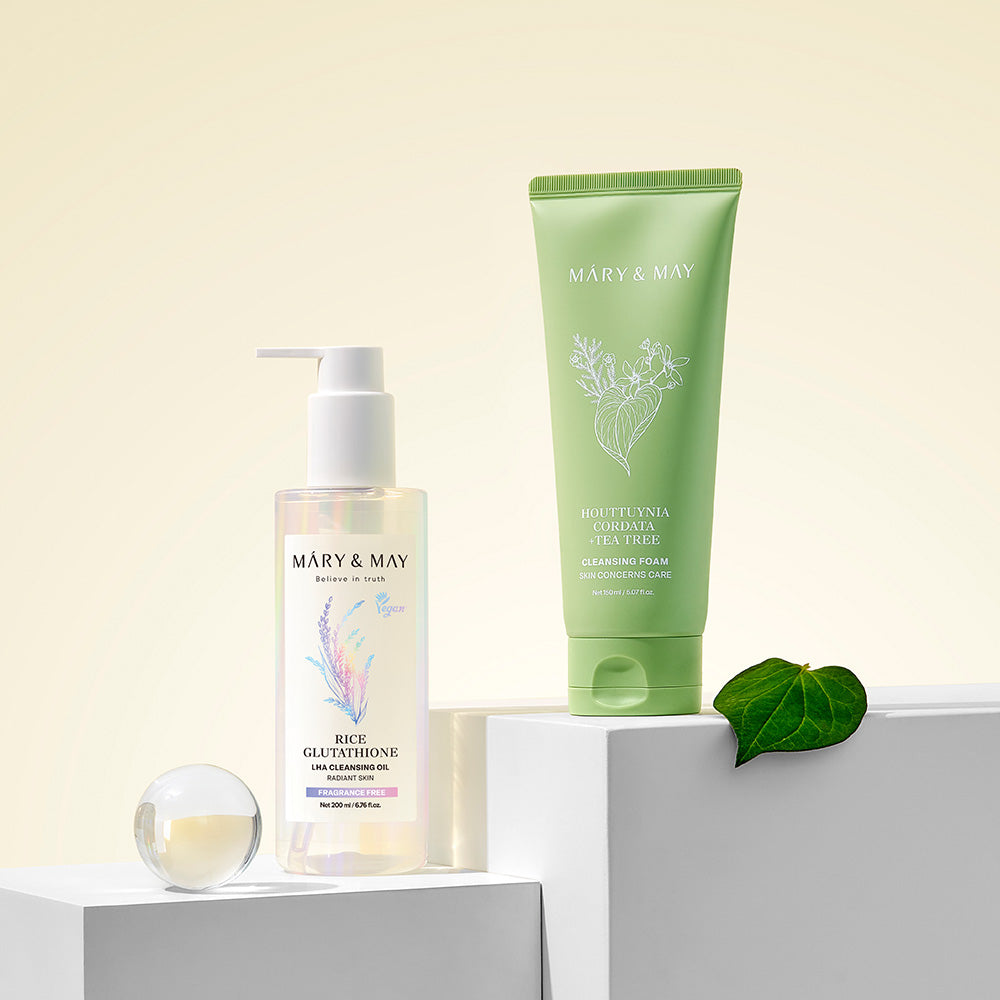 [Mary&May] Houttuynia Cordata + Tea Tree Cleansing Foam - 150ml