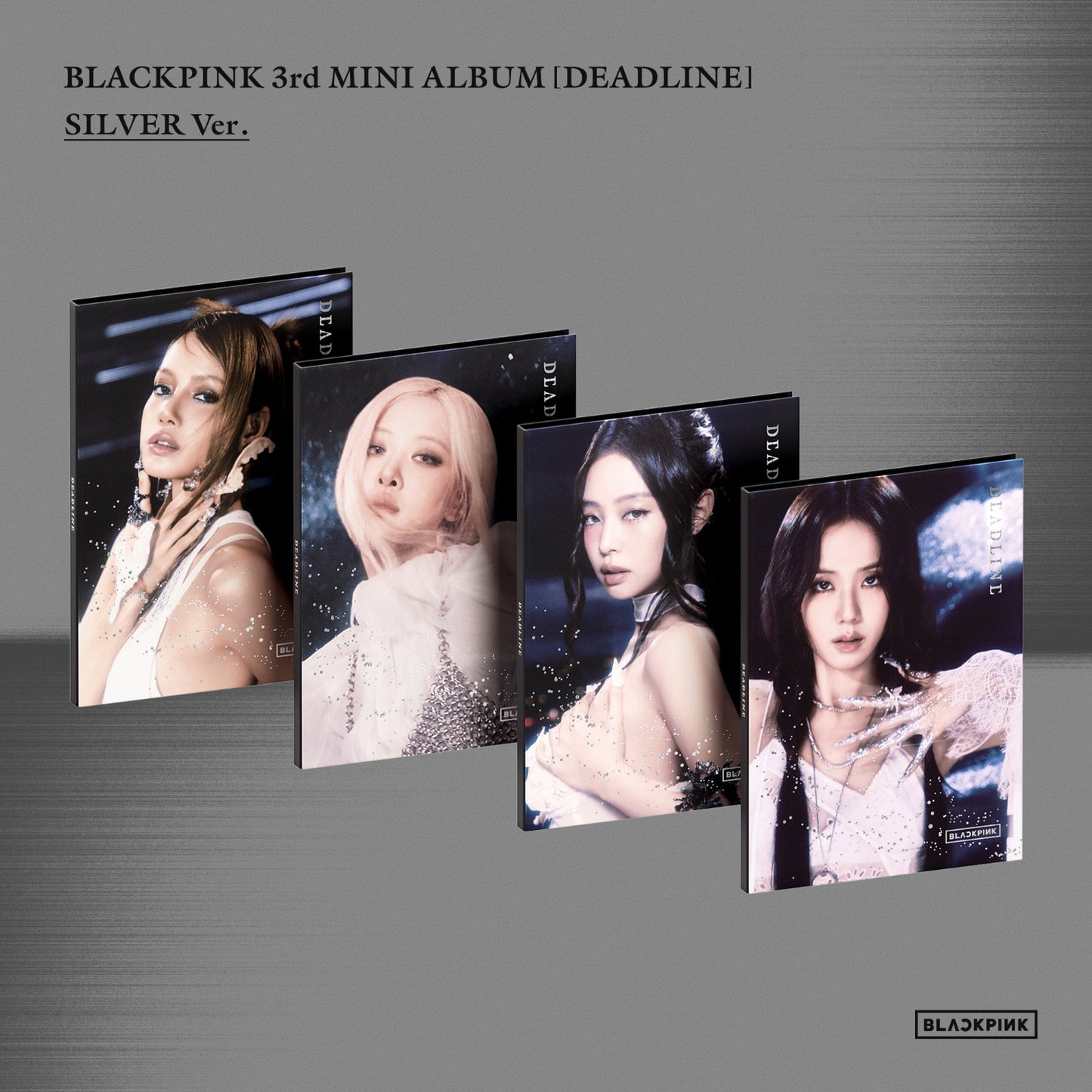 BLACKPINK 3rd MINI ALBUM [DEADLINE] SILVER Ver. - LISA ver.