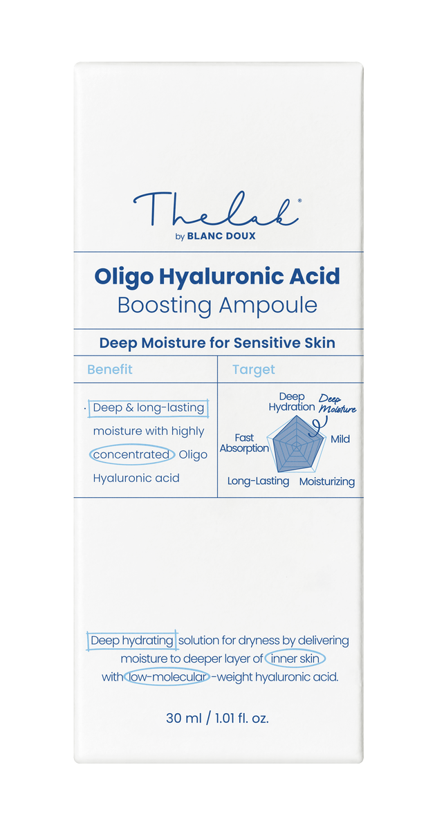 [THE LAB by BLANC DOUX] Oligo Hyaluronic Acid Boosting Ampoule 30ml