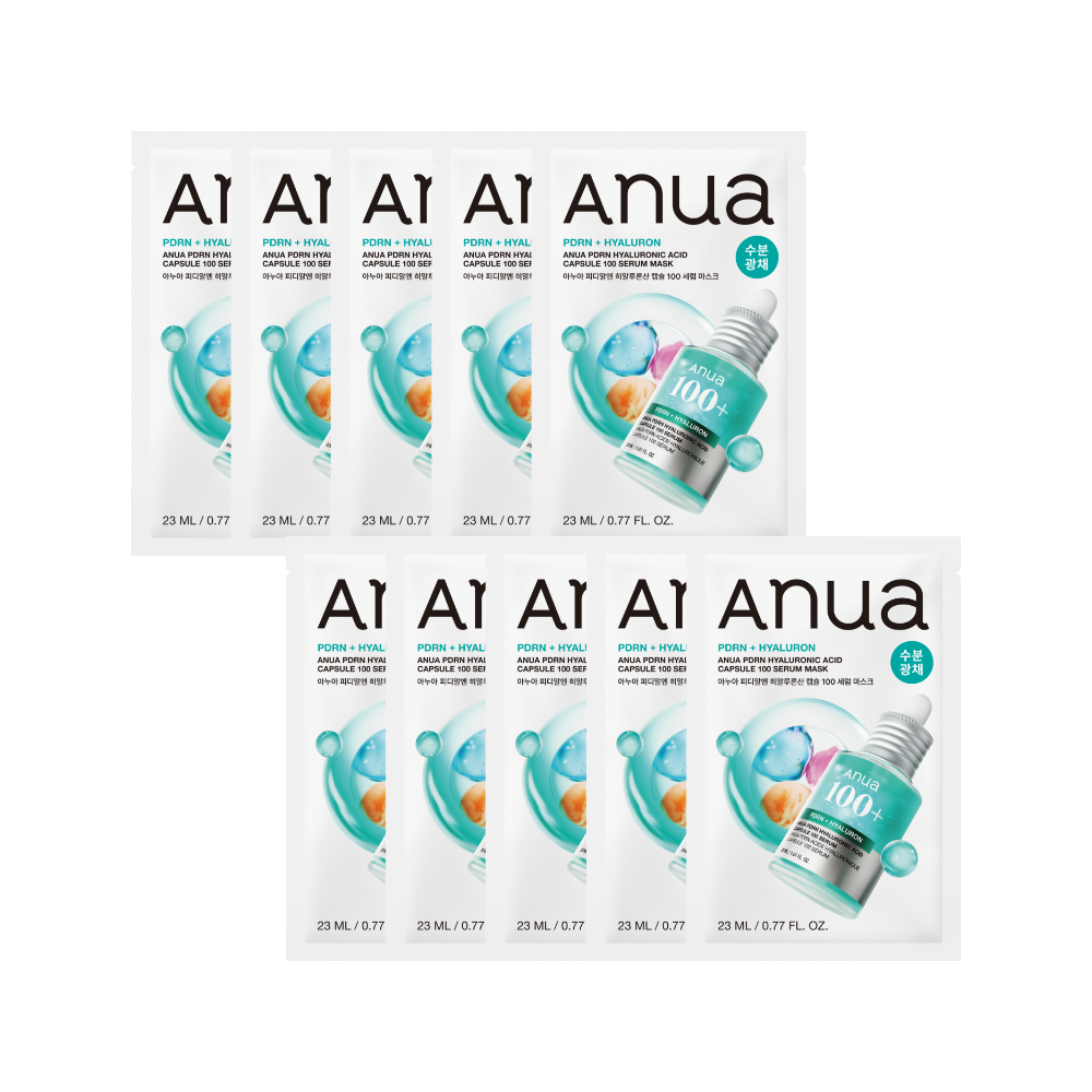 PDRN Hyaluronic Capsule 100 Serum Mask 23ml*10ea - 2