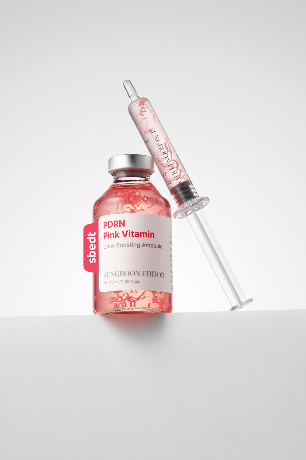 PDRN Pink Vitamin Glow Boosting Ampoule 40ml - 6