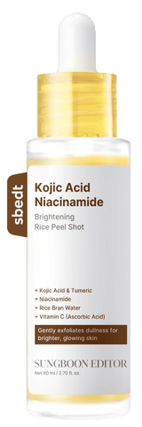 [SUNGBOON EDITOR] Kojic Acid Niacinamide Rice Peel Shot 80ml