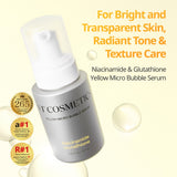 [VT Cosmetics] Niacinamide Glutathione Yellow Micro Bubble Serum 70ml