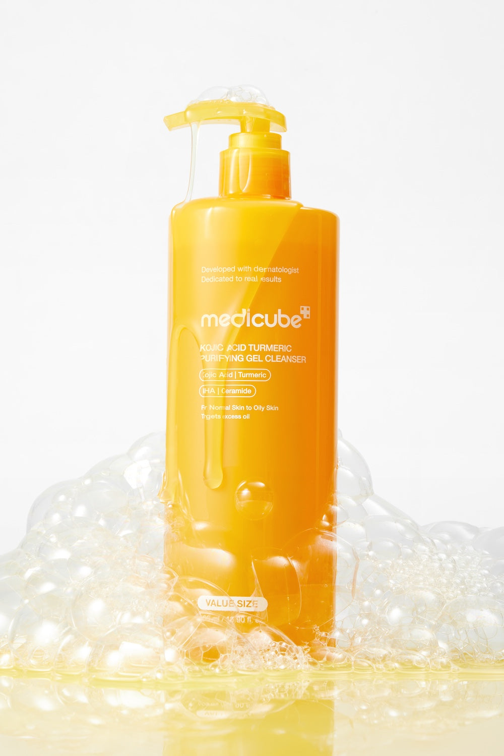 Kojic Acid Turmeric Gel to Foam Cleanser 500ml - 9