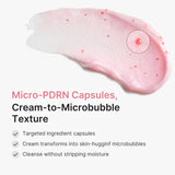 PDRN Pink Glutathione Capsule Cleansing Foam 120g