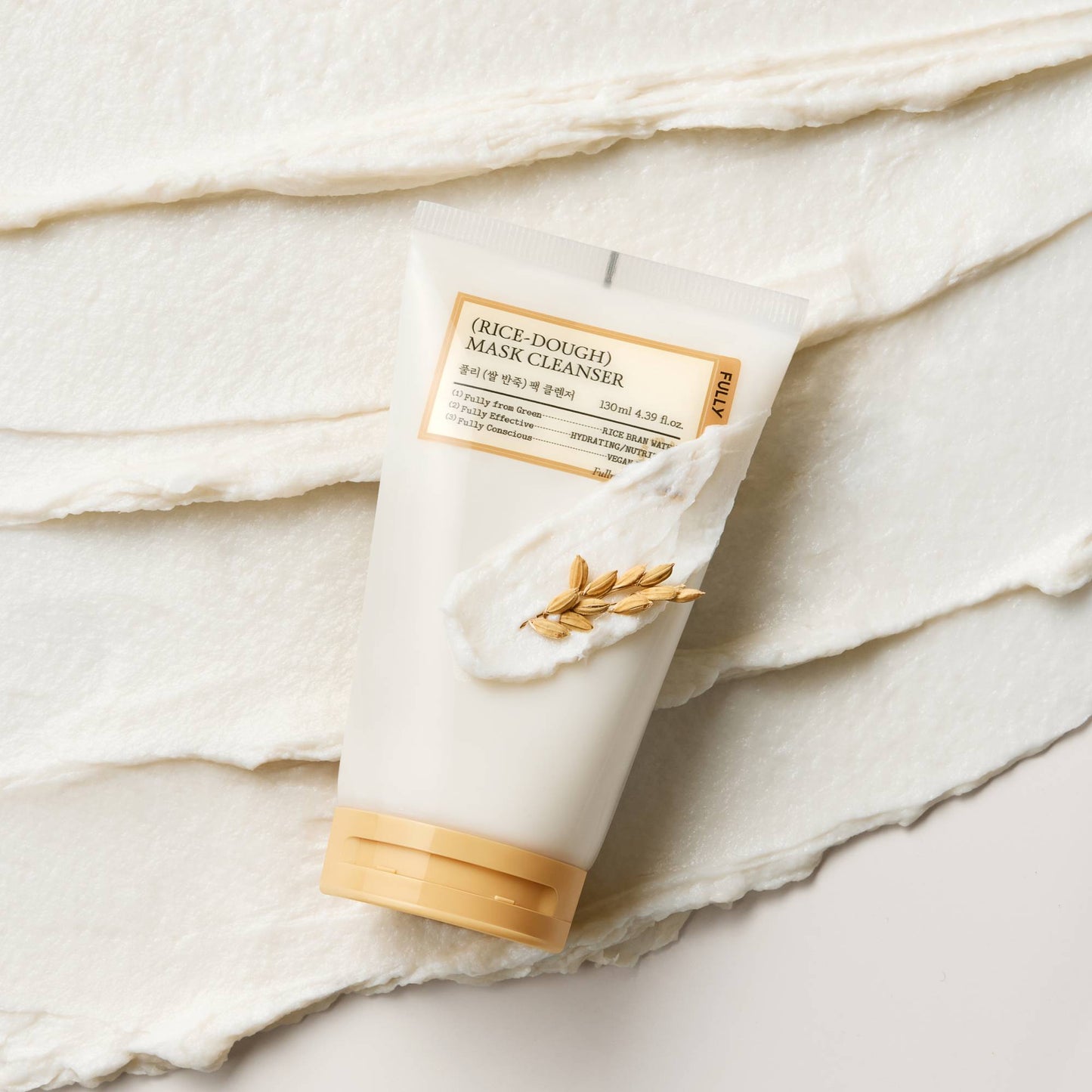 [FULLY] Rice-Dough Mask Cleanser 130ml