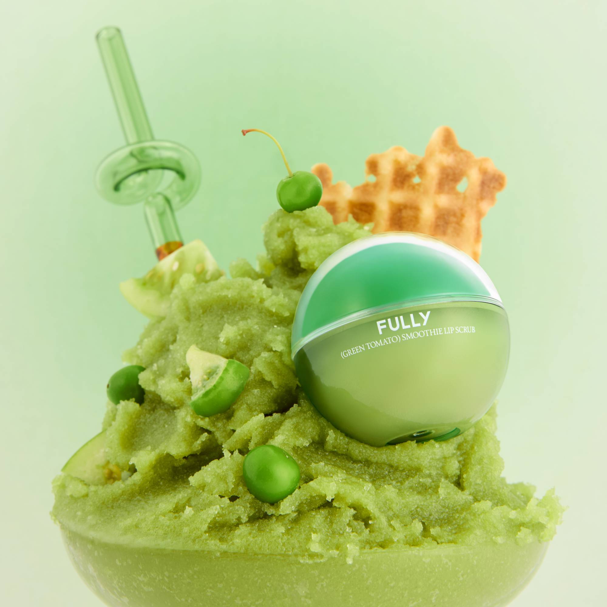 [FULLY] Green Tomato Smoothie Lip Scrub 12g