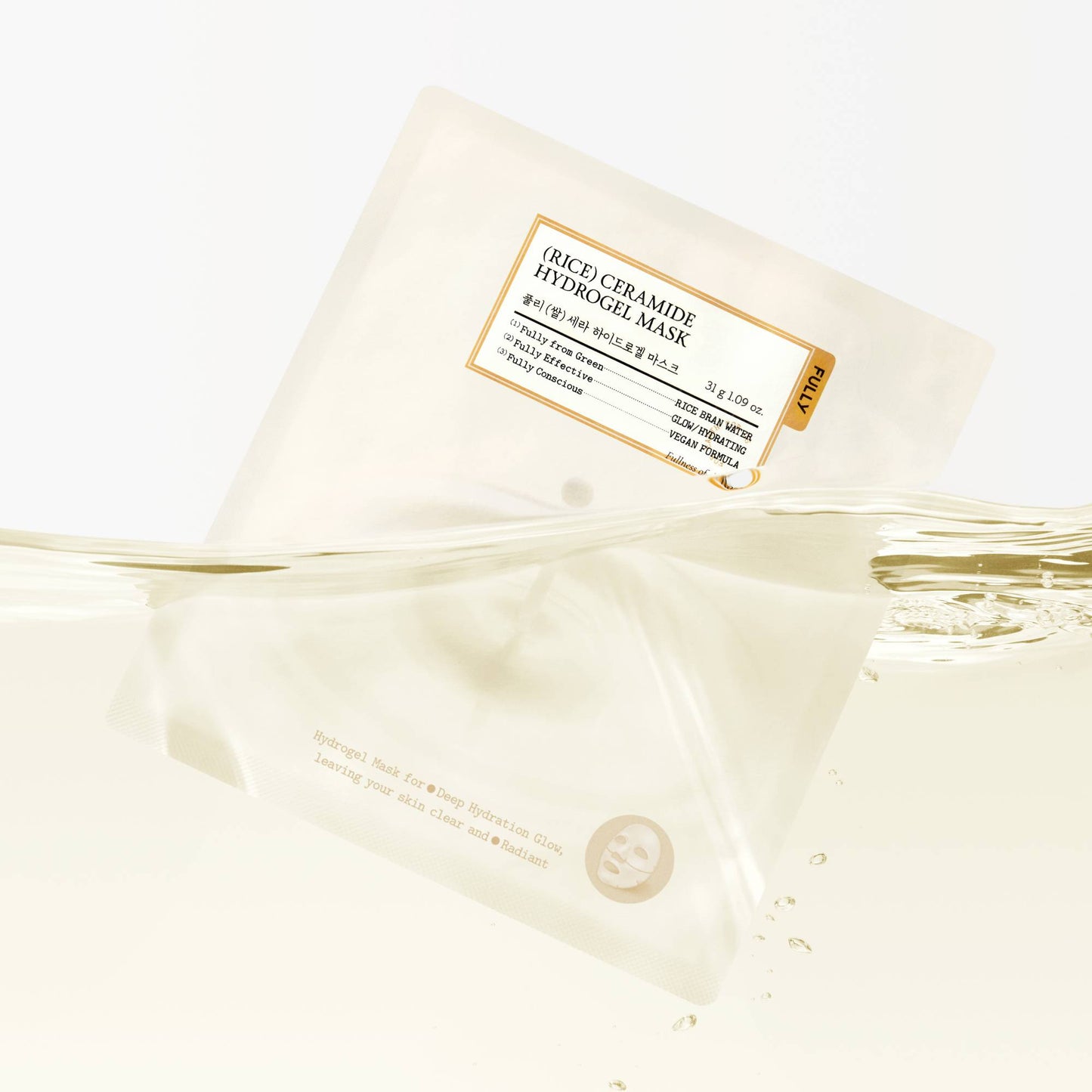 [FULLY] Rice Ceramide Hydrogel Mask 4ea