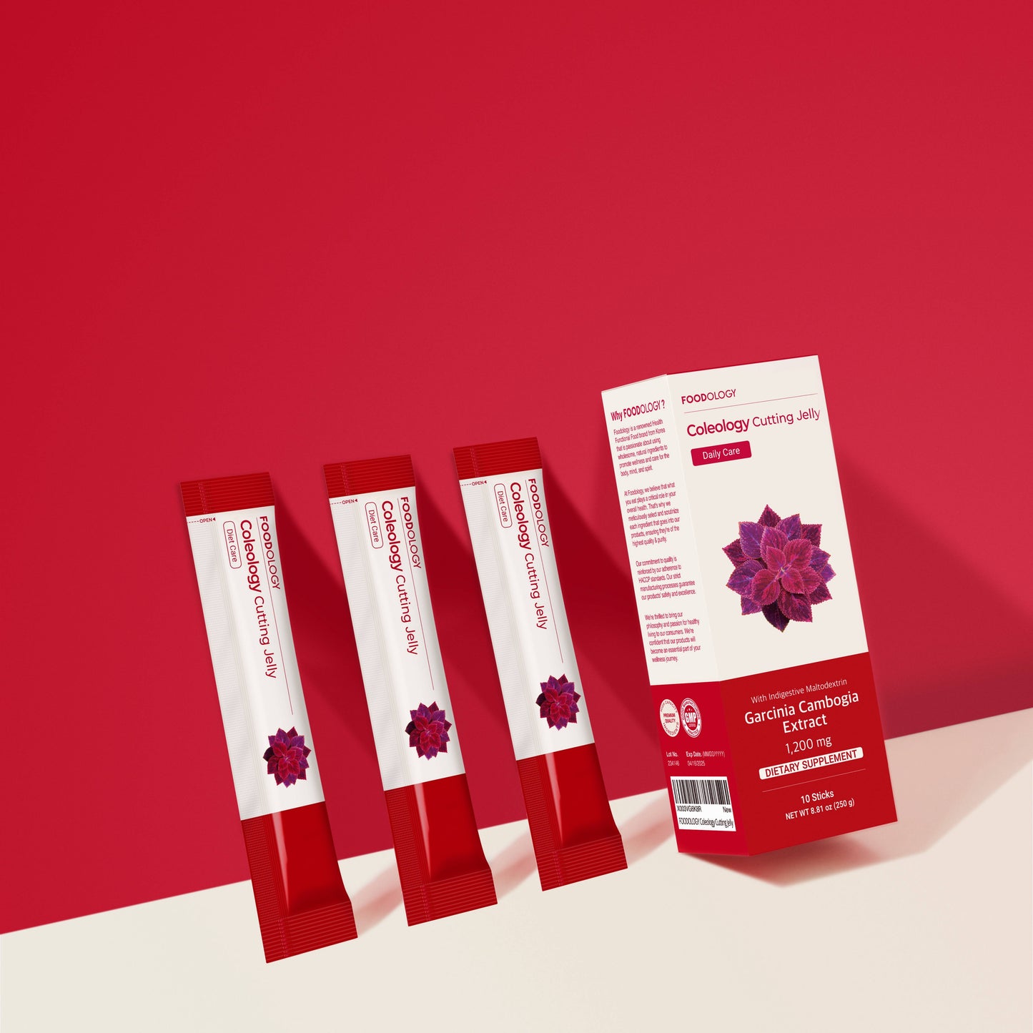 [Foodology] Coleology Cutting Jelly 25g*10Sticks