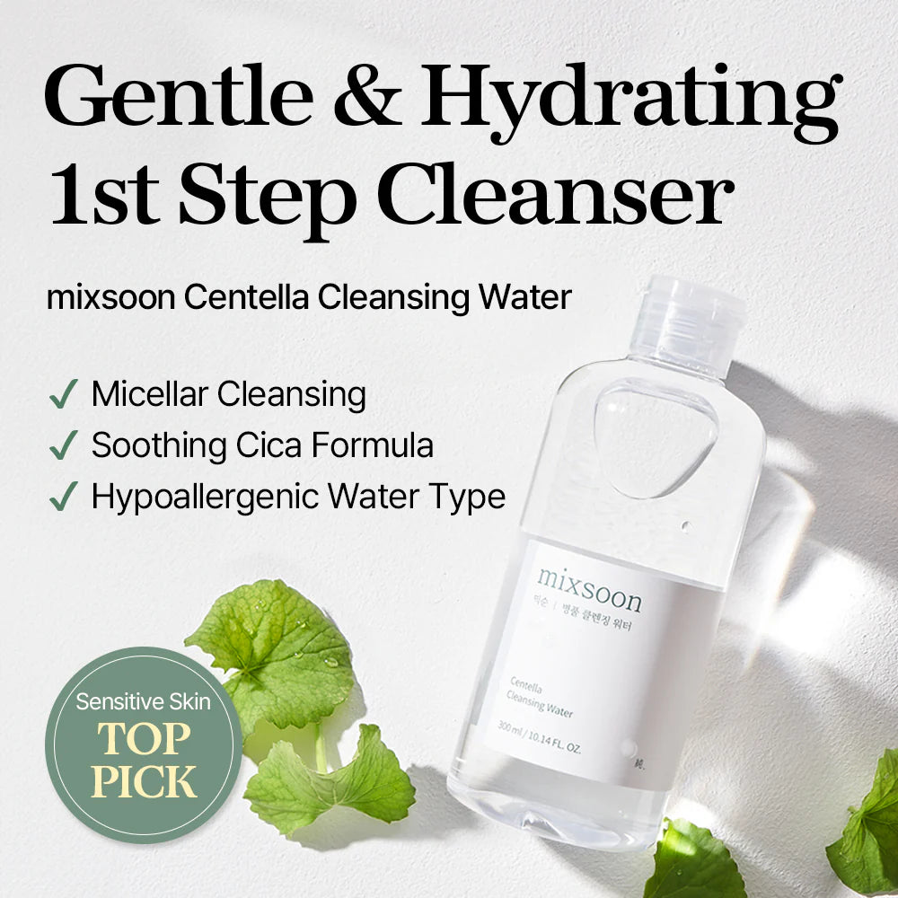 [MIXSOON] Centella Cleansing Water 300ml