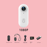 Thumb Bike Camera with Magnetic Back Clip, Mini Sports Action Camera & Thumb Recorder for Cycling, Outdoor Adventure & Pet Monitoring