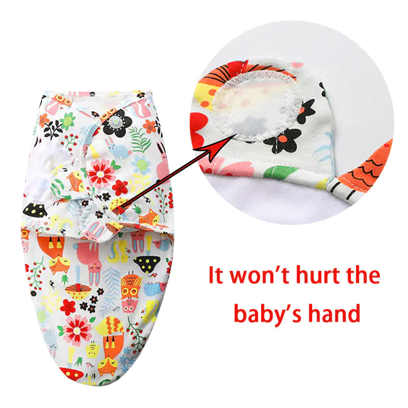 Newborn Baby Sleeping Bag Cocoon Swaddle Blanket 0-6M