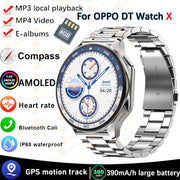 DT Watch X Smartwatch with 4G Large Memory, Waterproof Bluetooth Calling, Local Music & Video Playback