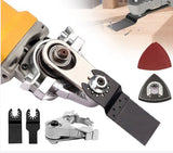 Universal Angle Grinder Conversion Head for Woodworking