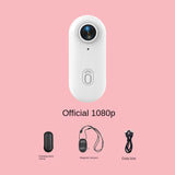 Thumb Bike Camera with Magnetic Back Clip, Mini Sports Action Camera & Thumb Recorder for Cycling, Outdoor Adventure & Pet Monitoring