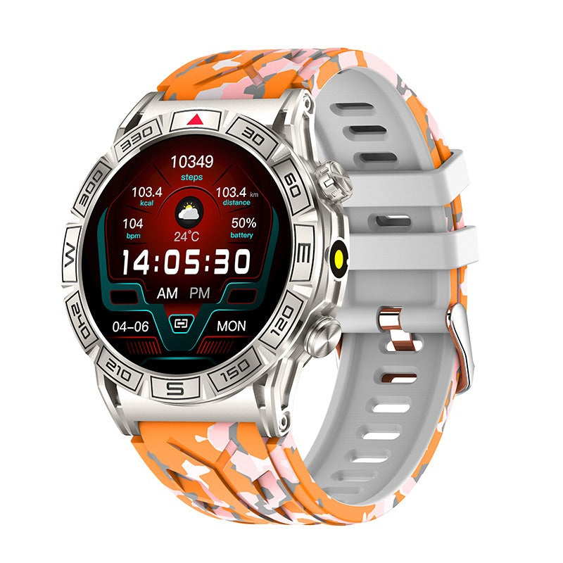 KC80 Smartwatch with High-Definition AMOLED Screen, Bluetooth Communication & LED Light Sports Fitness Tracker