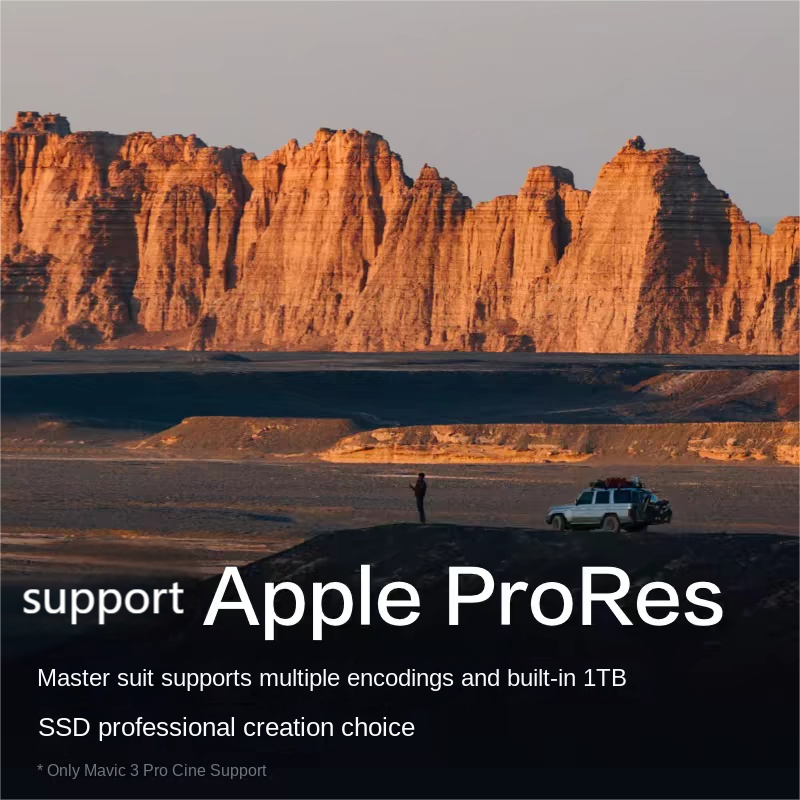 DJI Mavic 3 Pro Three-Camera Flagship Aerial Drone, Cine HD Professional Master Edition with Intelligent Flight Features