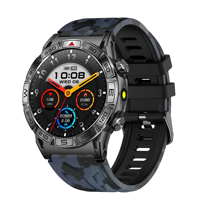 KC80 Smartwatch with High-Definition AMOLED Screen, Bluetooth Communication & LED Light Sports Fitness Tracker