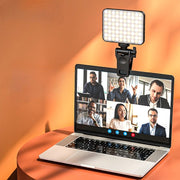 Live Streaming Fill Light for Mobile & Tablet, Portable LED Ring Light with Adjustable Brightness for Vlogging, TikTok & Video Recording