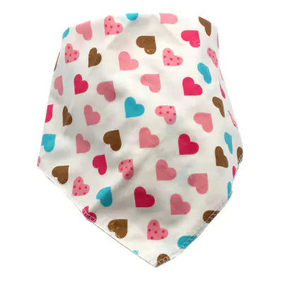 Waterproof Cotton Baby Bibs with Cartoon Design