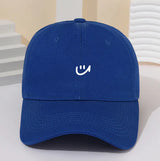 Vibes Baseball Cap with Smiley Face Design (One Piece)