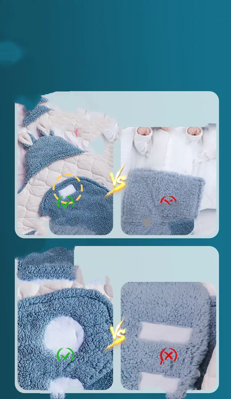 Baby Anti-Shock Sleeping Bag Swaddle Wrap