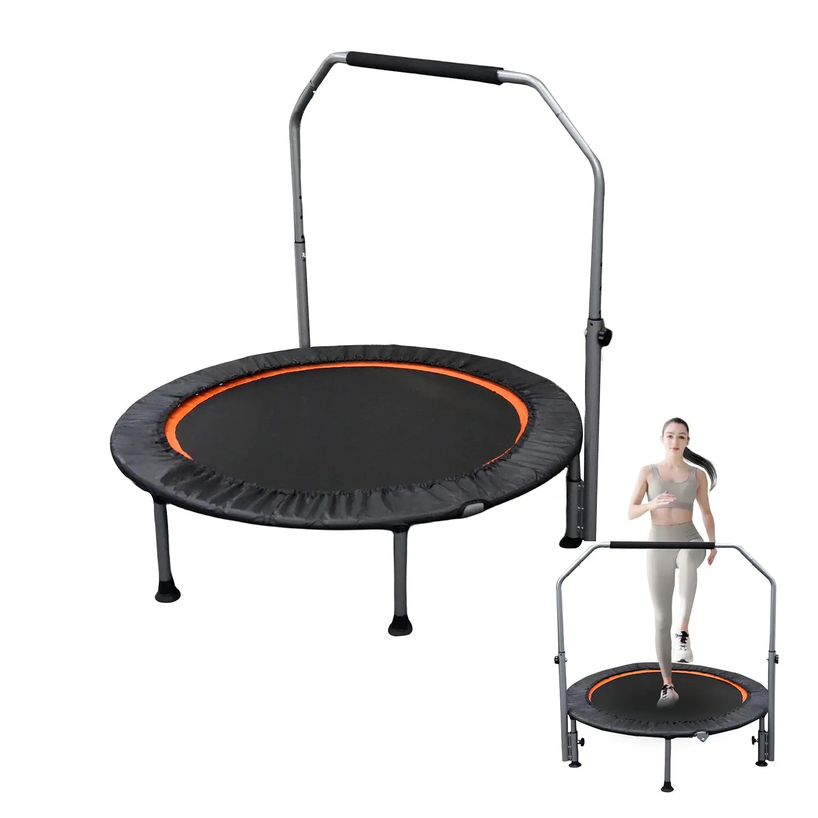 Folding Mini Fitness Trampoline