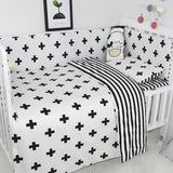 3-Piece Bedding Set with Simple Star Design