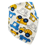 Waterproof Cotton Baby Bibs with Cartoon Design