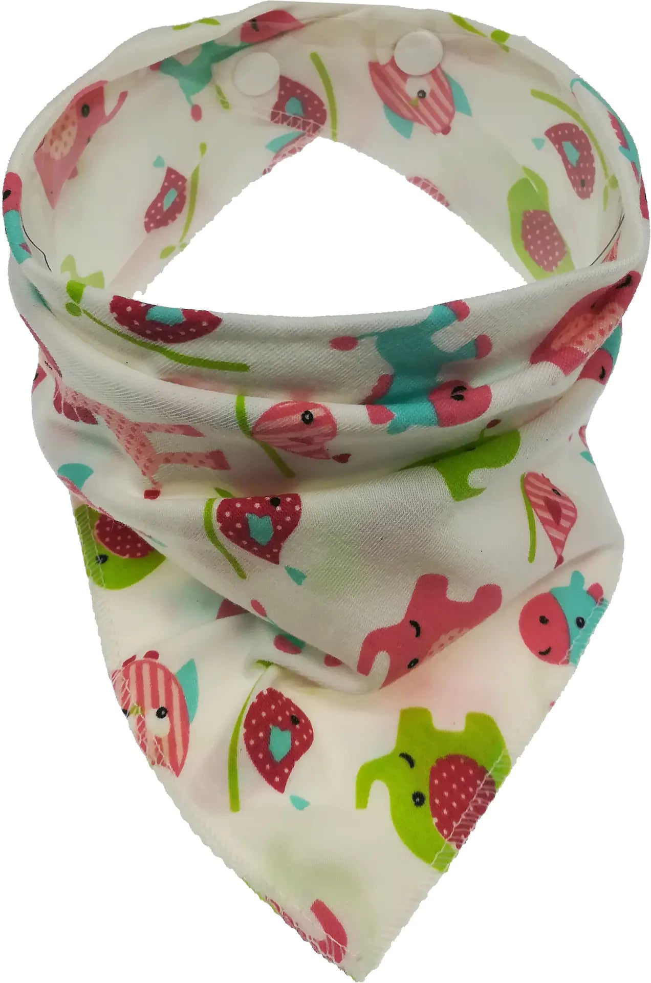 Waterproof Cotton Baby Bibs with Cartoon Design