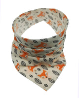 Waterproof Cotton Baby Bibs with Cartoon Design