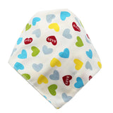 Waterproof Cotton Baby Bibs with Cartoon Design