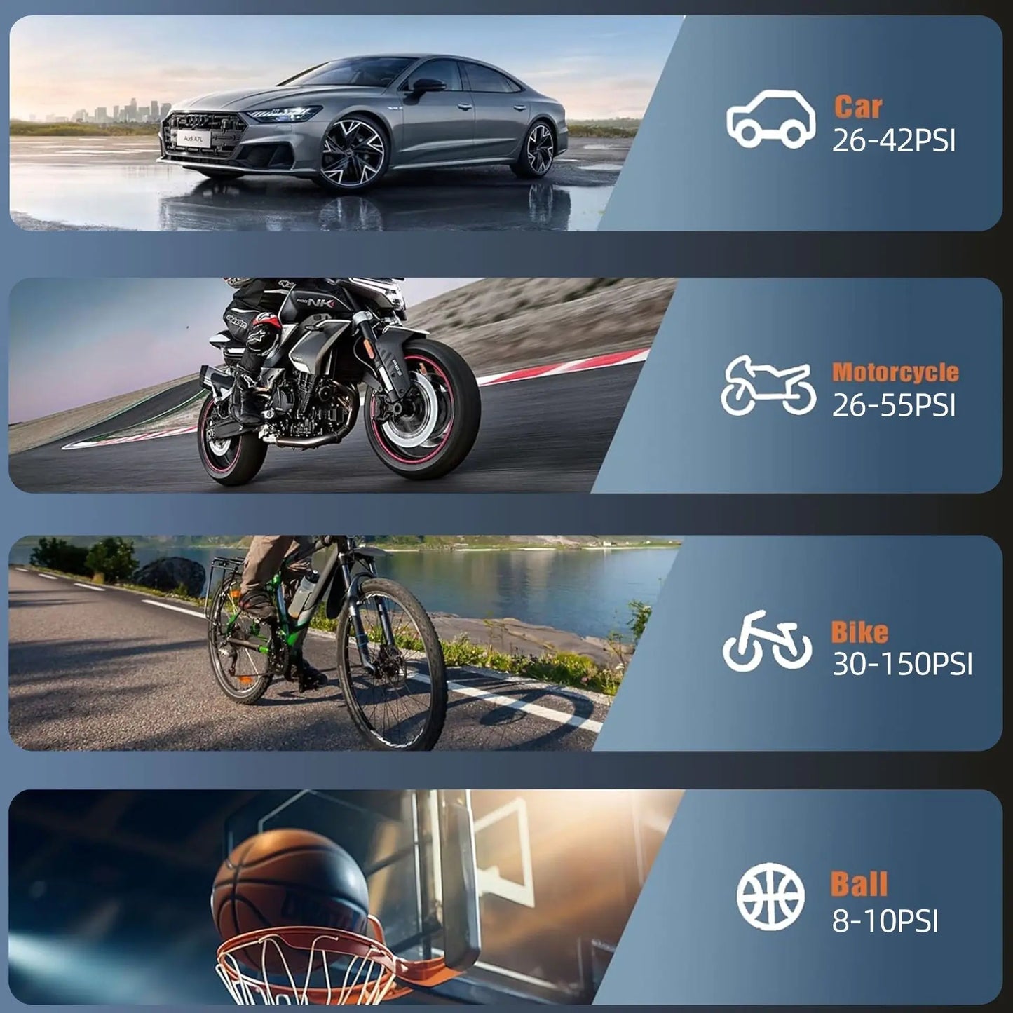 Car Inflatable Wireless Tire Pump