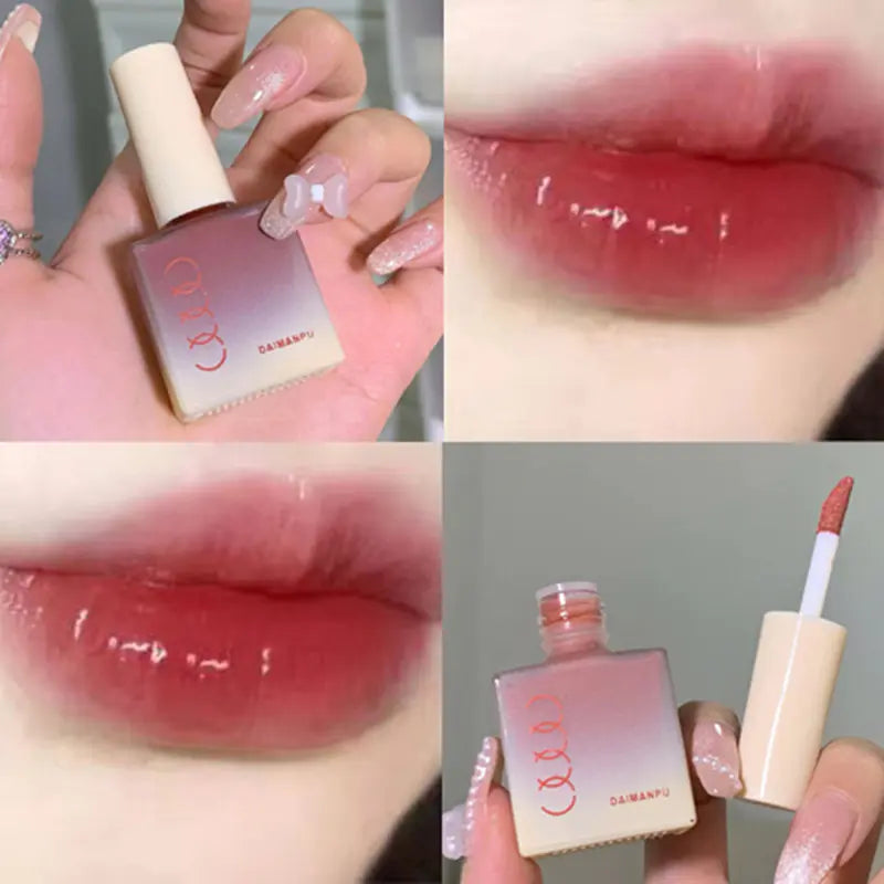 DAIMANPU Small Ice Cube Jelly Lip Lacquer Lip Gloss