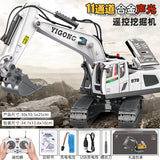 Large Alloy Remote Control Excavator Toy for Kids