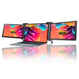Portable Dual-Screen Laptop Display