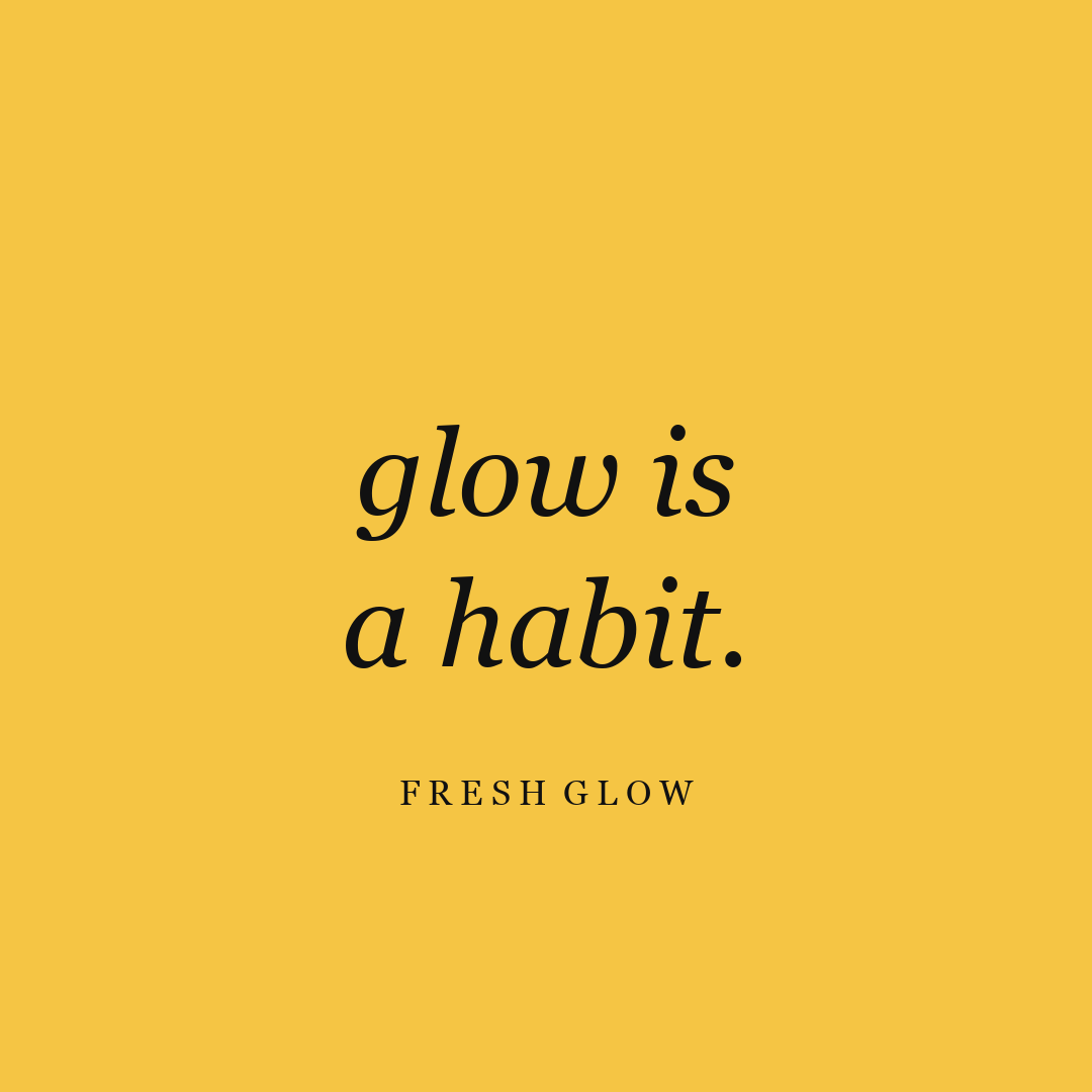 Fresh Glow feed tile — quote