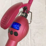 Professional 9mm Curling Iron with LCD Display