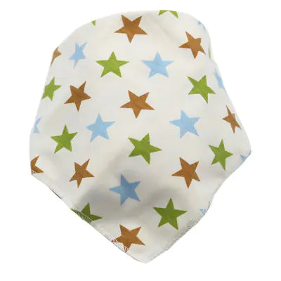 Waterproof Cotton Baby Bibs with Cartoon Design