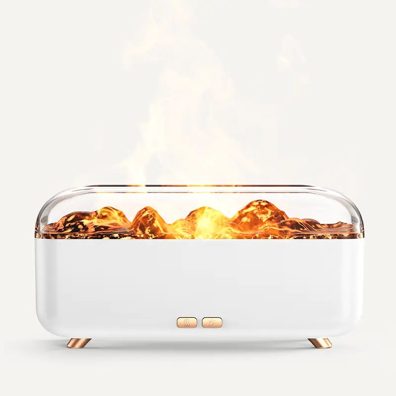 7-Color Ambience Flame Aroma Diffuser