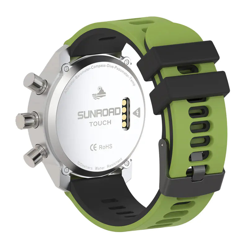 Stylish Men's Sports Watch with Altimeter and Compass