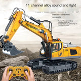 Large Alloy Remote Control Excavator Toy for Kids
