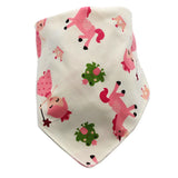 Waterproof Cotton Baby Bibs with Cartoon Design